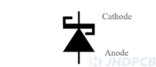Schottky diode Symbol