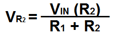 determine the voltage that appears across the resistor labeled as R2