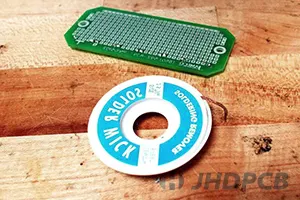 Solder wicking