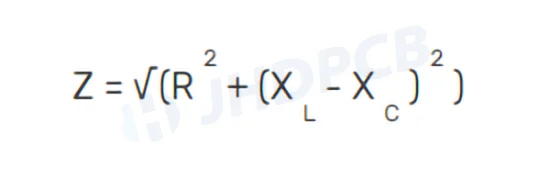 Series circuit impedance