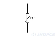 Thermistor PTC Symbol