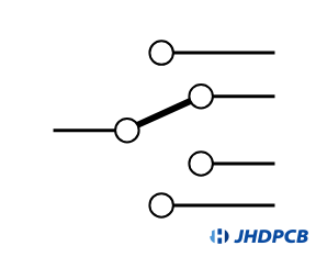 Switch single pole 4 way
